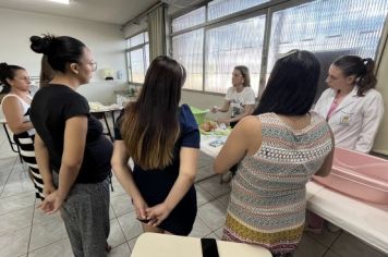 Foto - GRUPO FLORECER É RESULTADO DE PARCERIA FIRMADA ENTRE PREFEITURA E FACULDADE DE ENFERMAGEM DA UENP-CLM.