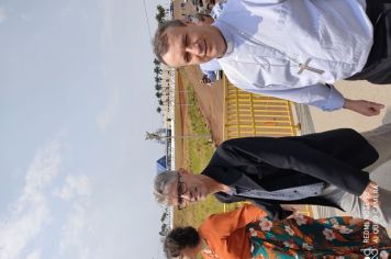 Foto - Inauguração da passarela do Santuário de São Miguel Arcanjo