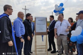 Foto - Inauguração da passarela do Santuário de São Miguel Arcanjo