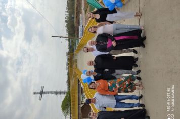 Foto - Inauguração da passarela do Santuário de São Miguel Arcanjo