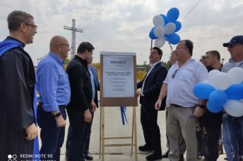 Foto - Inauguração da passarela do Santuário de São Miguel Arcanjo