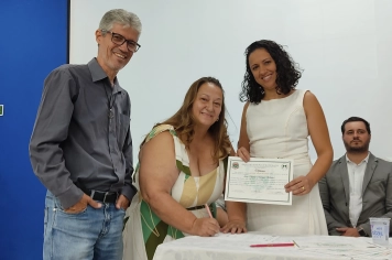 Foto - Posse das Diretoras da Rede Municipal 2026