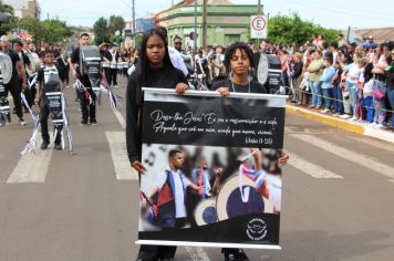 Foto - 7 DE SETEMBRO DE 2023 - CERIMONIAIS DA SEMANA DA PÁTRIA E DESFILE