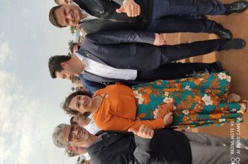 Foto - Inauguração da passarela do Santuário de São Miguel Arcanjo