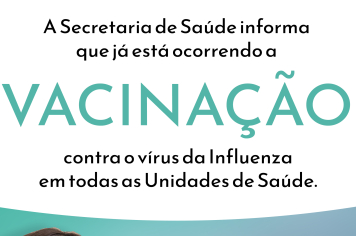 BANDEIRANTES JÁ INICIOU CAMPANHA NACIONAL DE VACINAÇÃO CONTRA INFLUENZA EM 7 DE ABRIL: PROTEJA-SE!