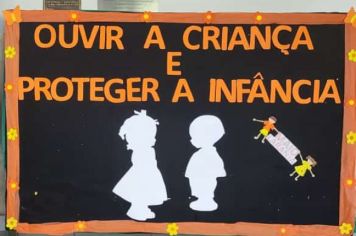 SECRETARIA MUNICIPAL DE EDUCAÇÃO, CULTURA E ESPORTE REALIZA ATIVIDADES EDUCACIONAIS SOBRE ABUSO SEXUAL CONTRA CRIANÇAS E ADOLESCENTES DURANTE TODO O MÊS DE MAIO.