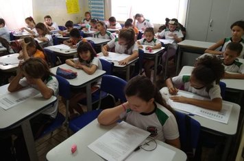 Alunos do 5º Ano da rede municipal fazem a Prova Paraná