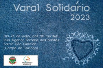 Varal Solidário estende amor, compaixão, carinho e cuidados em forma de roupas e calçados.
