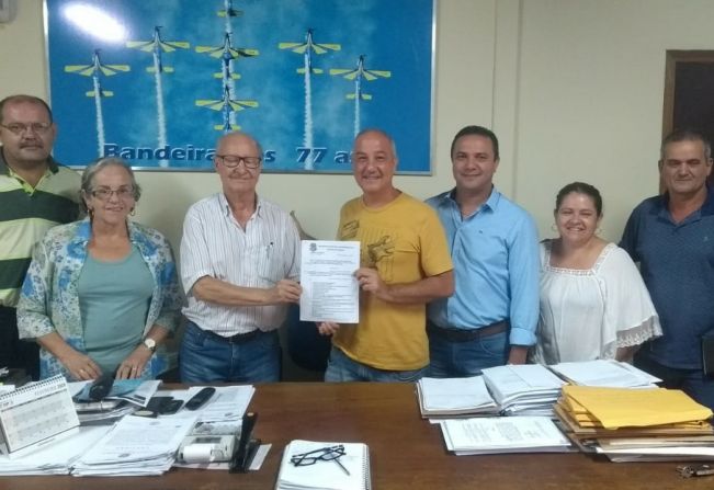 Membros da diretoria do Conselho Municipal de Turismo de Bandeirantes se reúnem com prefeito Lino Martins e secretários municipais