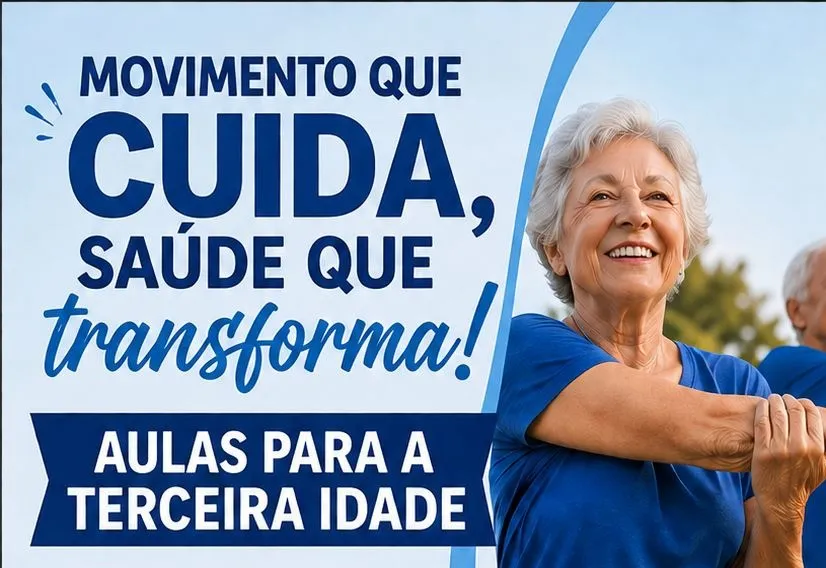 MOVIMENTO QUE TRANSFORMA VIDAS: GINÁSTICA FORTALECE A SAÚDE DA TERCEIRA IDADE EM BANDEIRANTES