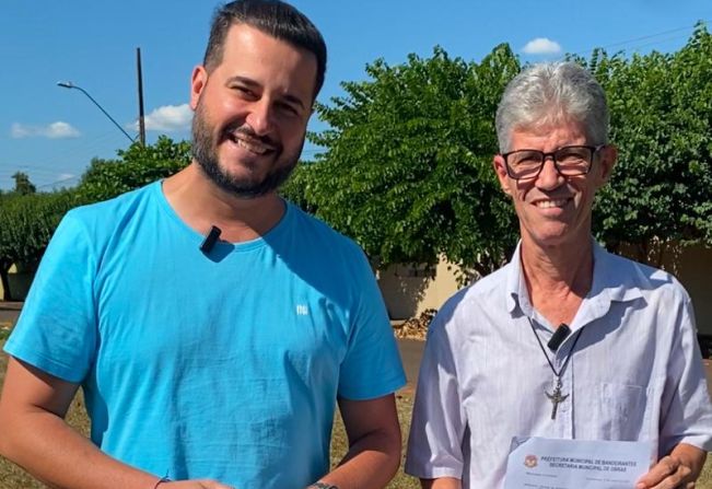 BANDEIRANTES INICIA CONSTRUÇÃO DO PRIMEIRO BARRACÃO INDUSTRIAL COM APOIO DO DEPUTADO FELIPE FRANCISCHINI
