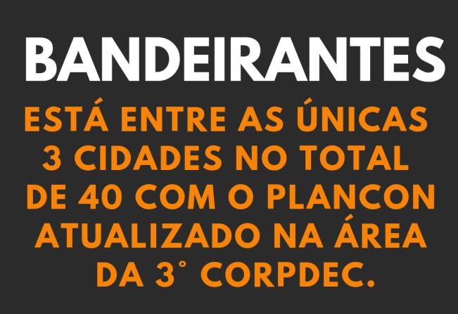 BANDEIRANTES É TOP 3 NO PLANCON