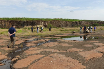 GEÓLOGOS DO SERVIÇO GEOLÓGICO DO BRASIL REALIZARÃO VISITA TÉCNICA À PEDREIRA MUNICIPAL DE BANDEIRANTES