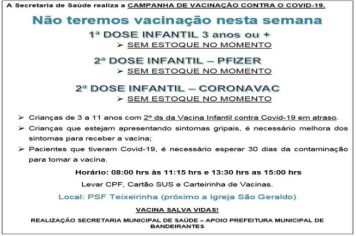 VACINAÇÃO INFANTIL COVID-19