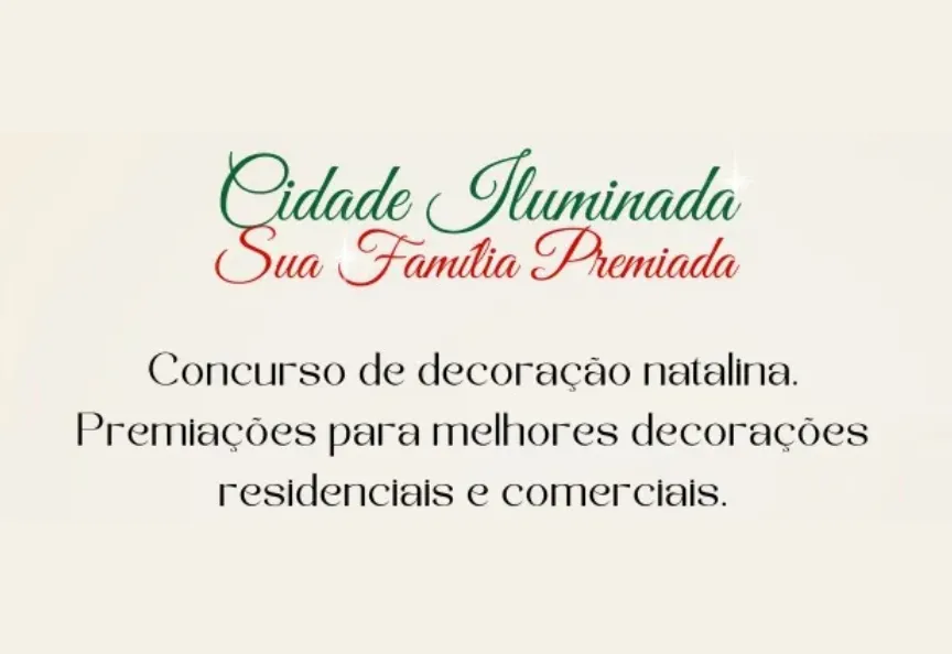 O ESPÍRITO DE NATAL ACENDE O BRILHO! ILUMINE SUA CASA E CONCORRA A ATÉ R$ 5.000 NO CONCURSO 