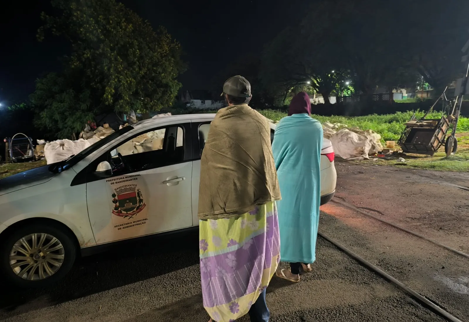 PREFEITURA DE BANDEIRANTES REFORÇA ACOLHIMENTO A MORADORES EM SITUAÇÃO DE RUA DURANTE O FRIO