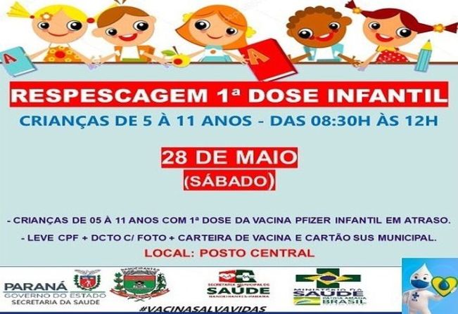 REPESCAGEM 1º DOSE INFANTIL