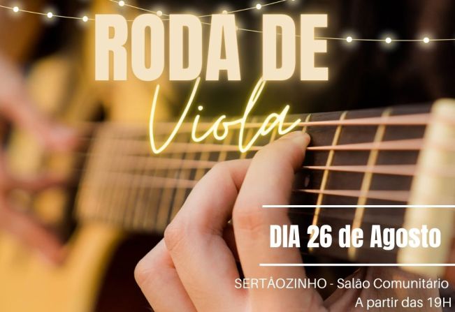 RODA DE VIOLA NO SERTÃOZINHO.